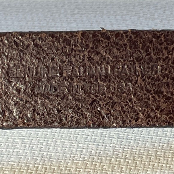 J Crew Double Loop Leather Belt - Picture 4 of 11